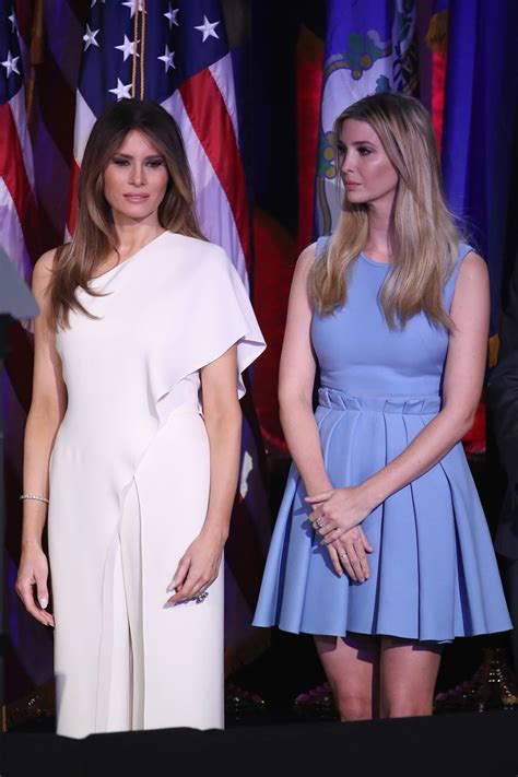 Melania Trump, Ivanka Trump Wearing Transparent Shirts